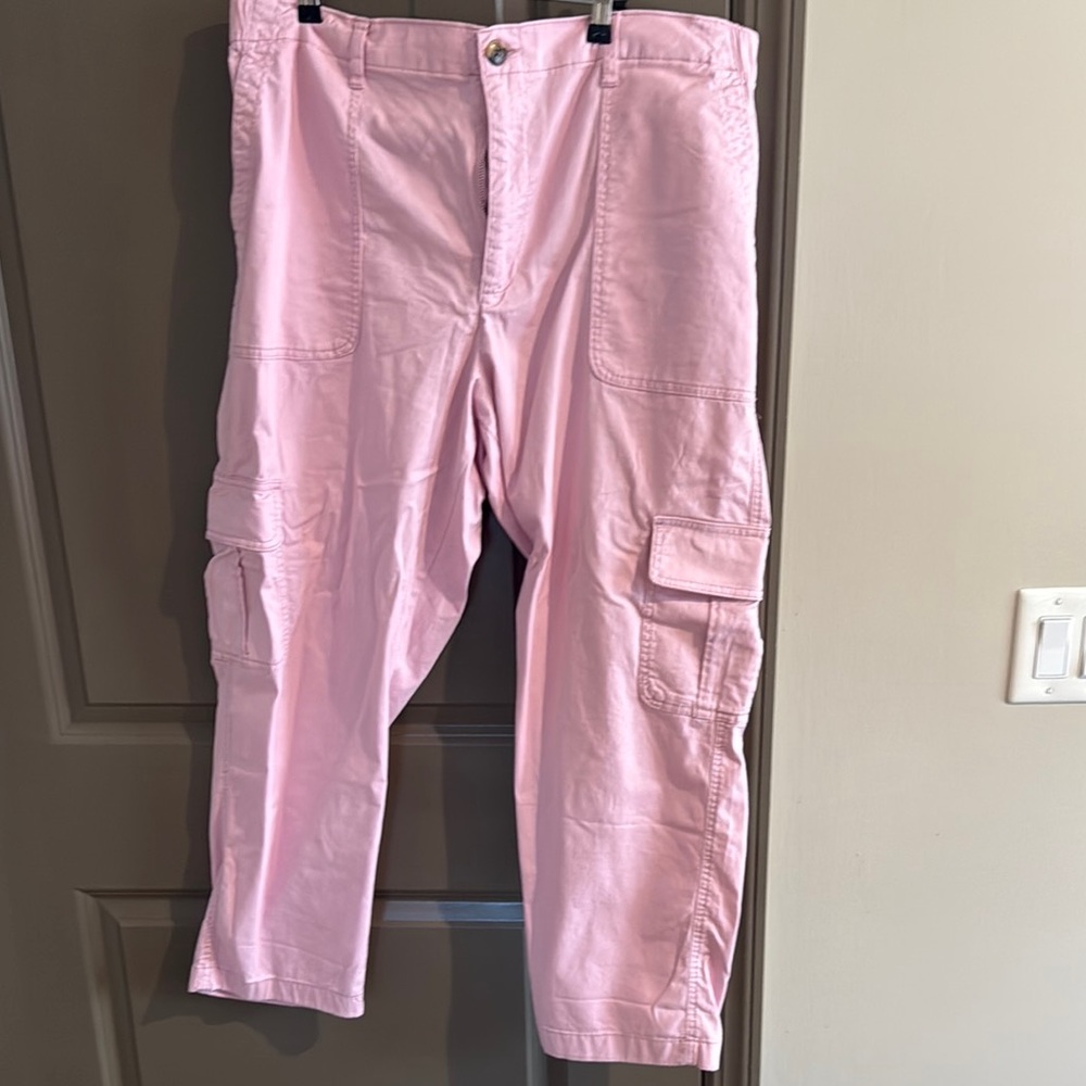 Pink Cargo Pants